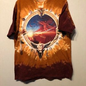 LIQUID BLUE 2000 XL Native American angel shirt